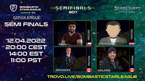 dsaqwe|BSL14 GosuLeague Semi Finals .